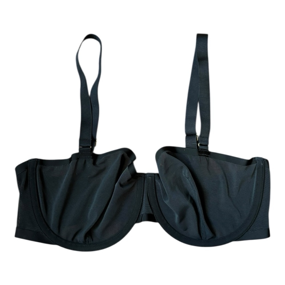 CUUP THE BALCONETTE MESH Black Size 34E Unlined - Picture 6 of 9